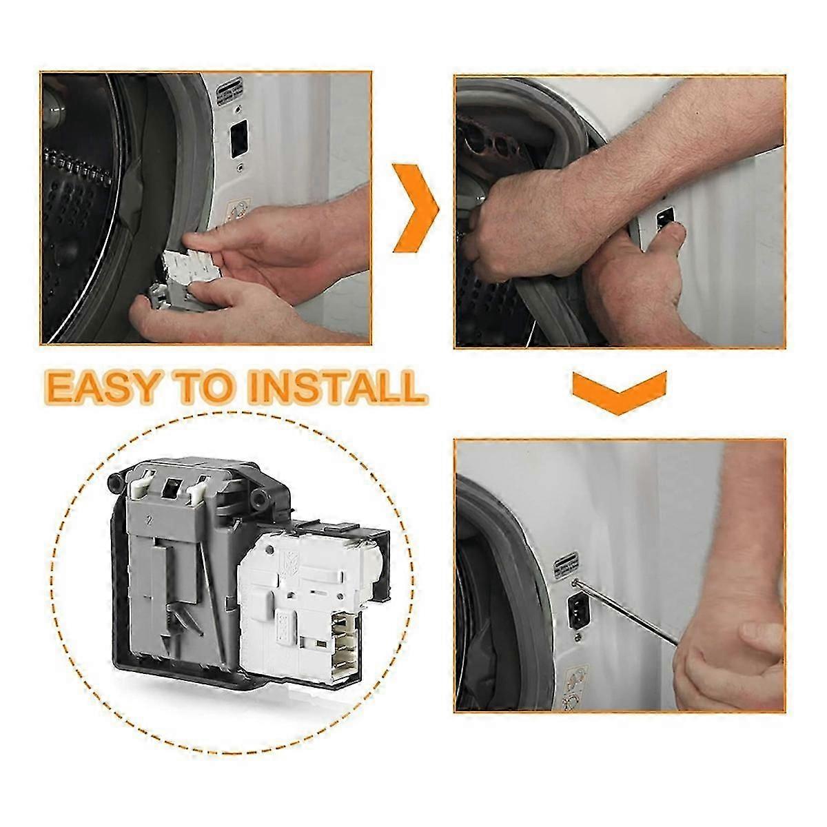 Interrupteur de verrouillage de porte de machine à laver, pièce de rechange EBF61315802 EBF62534401