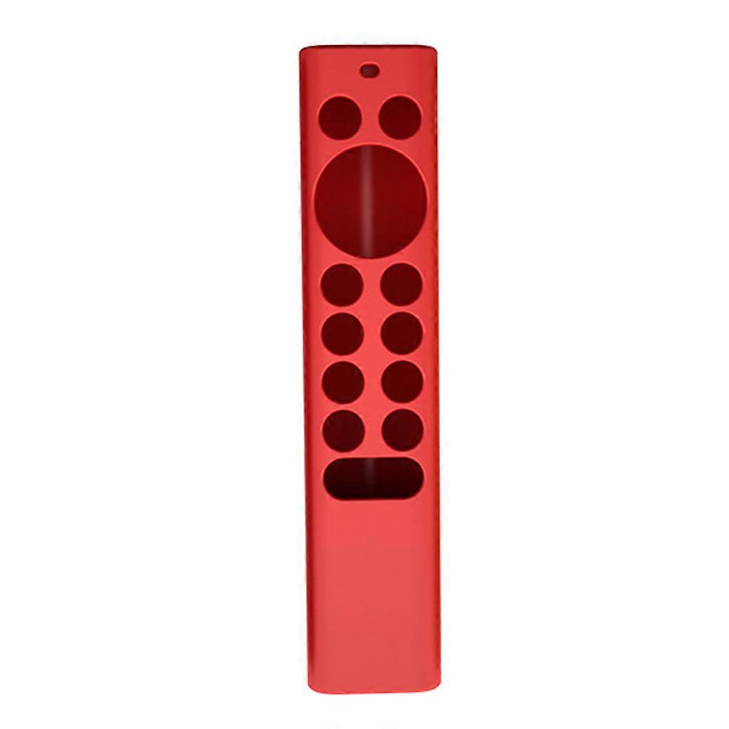 Remote Control for Case For NVIDIA Shield TV Pro 4K Remote Control Cases Protective Silicone Covers Shockproof Silicone  Red