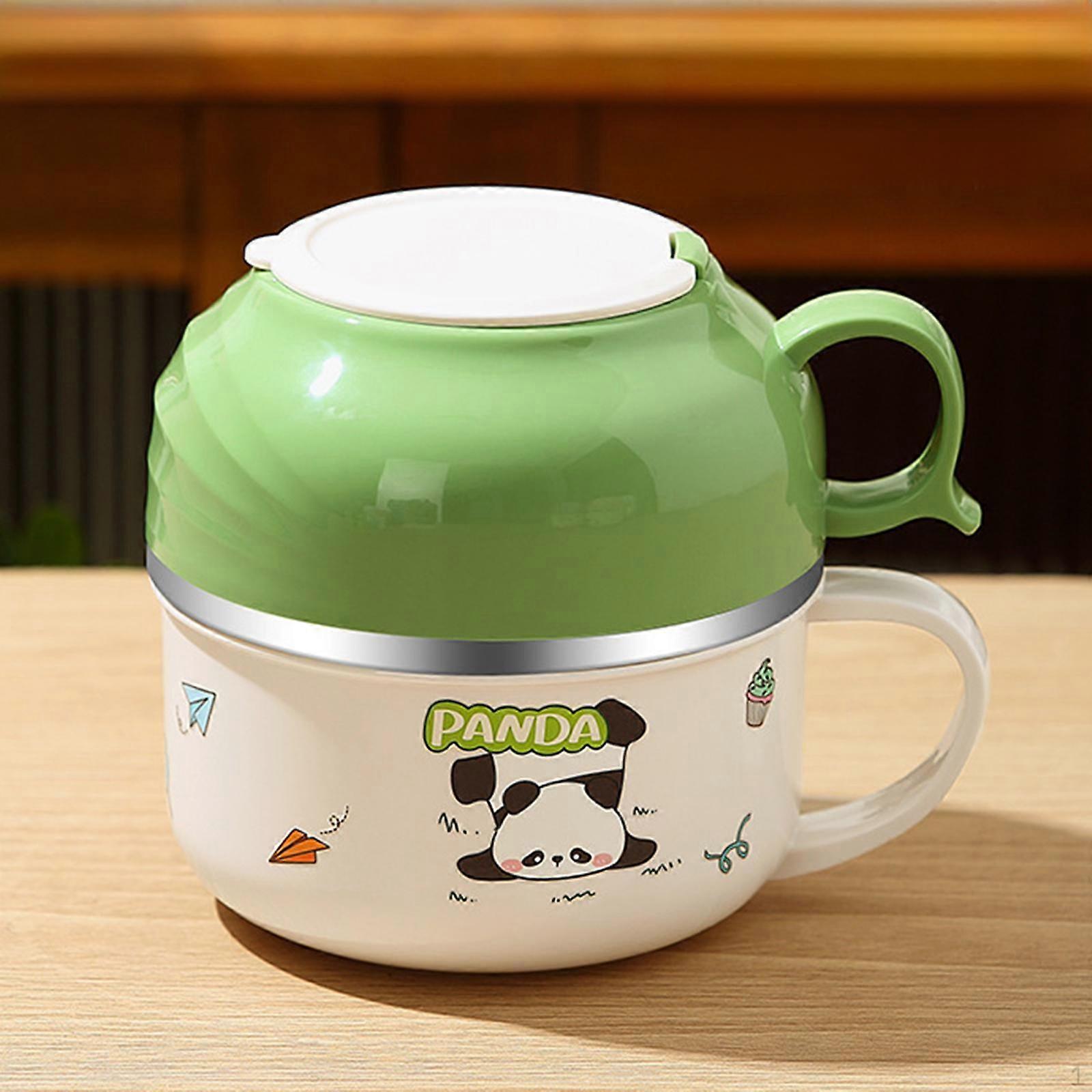 Lunch Box in Stainless Steel, Insulated Container for Rice And Noodles, Portable Bento All Ages