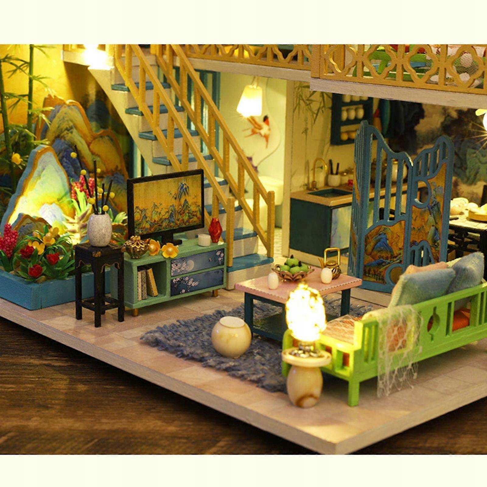 Kit De Balustres En Bois Pour Maison De Poupée 1:12 - DIY Miniatures - Neuf, 5cm De Haut