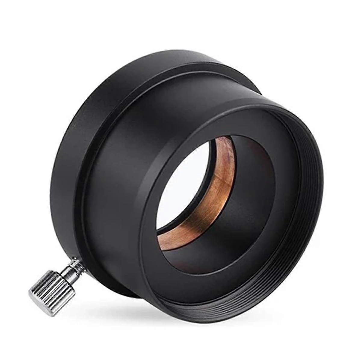 2 to 1.25 Inch Eyepiece Adapter Telescope Astronomy 50.8mm to 31.7mm Metal Adapter for Monocular(2-1.25 with 1 Screw)