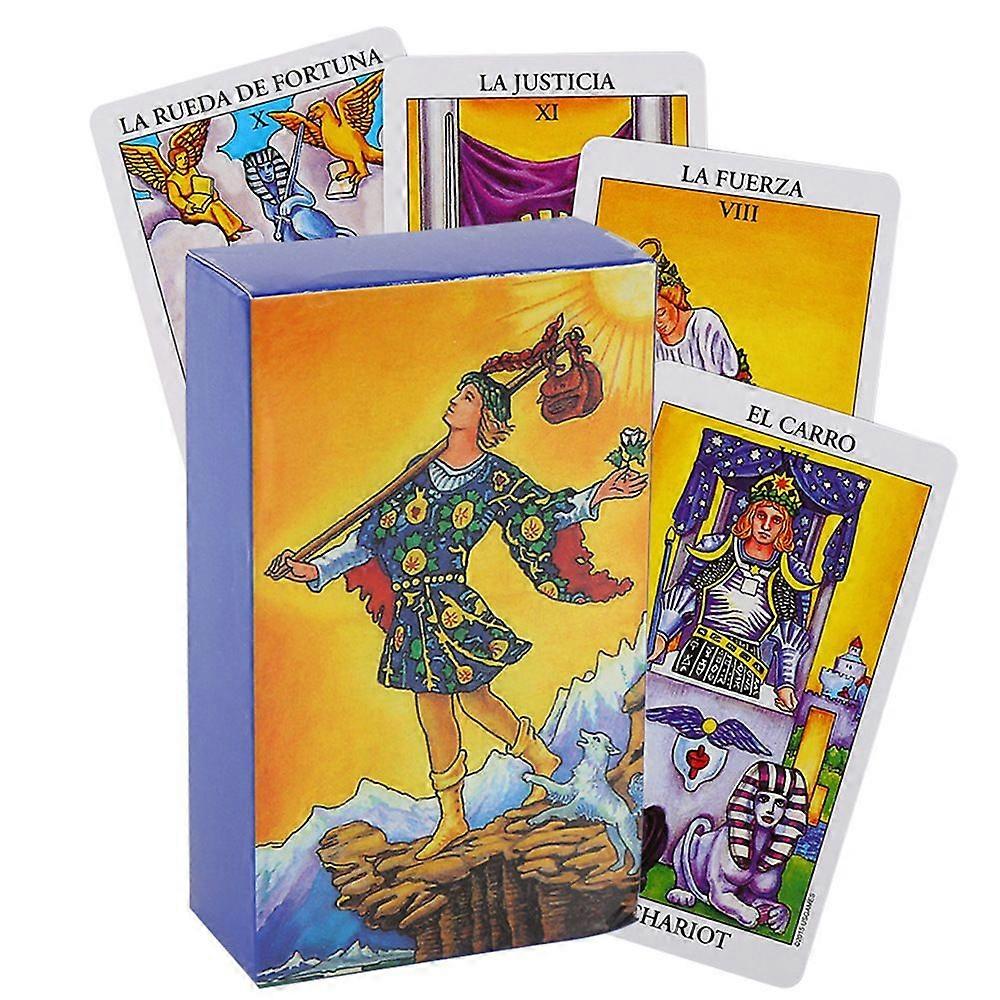 Tarot Oracle Cards Deck Game Jogo de Tabuleiro-c