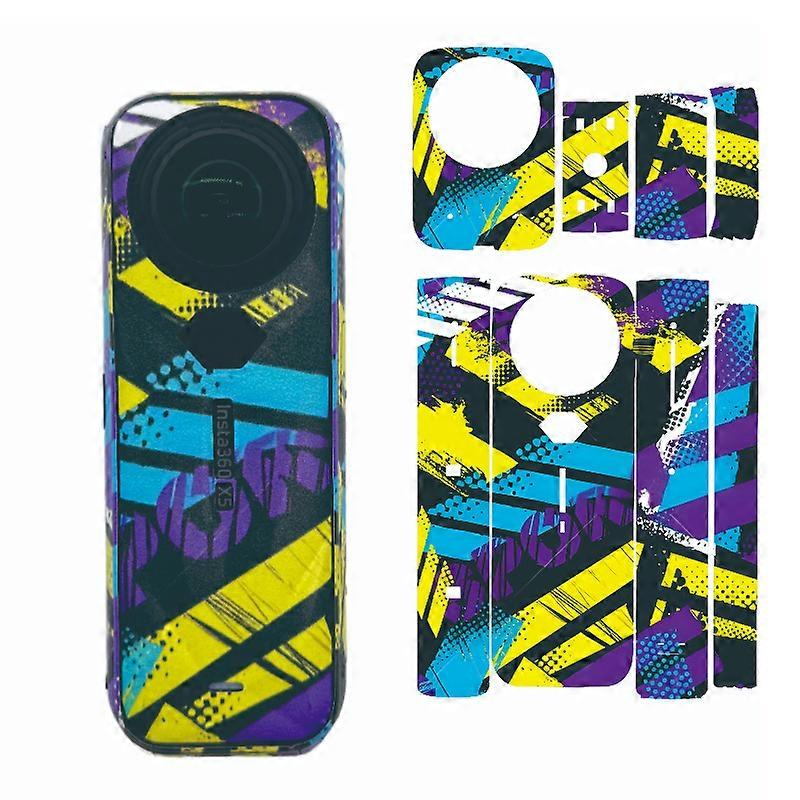 Camera Colour Stickers Body Scratch Protection Stickers Kit for Insta360 X5