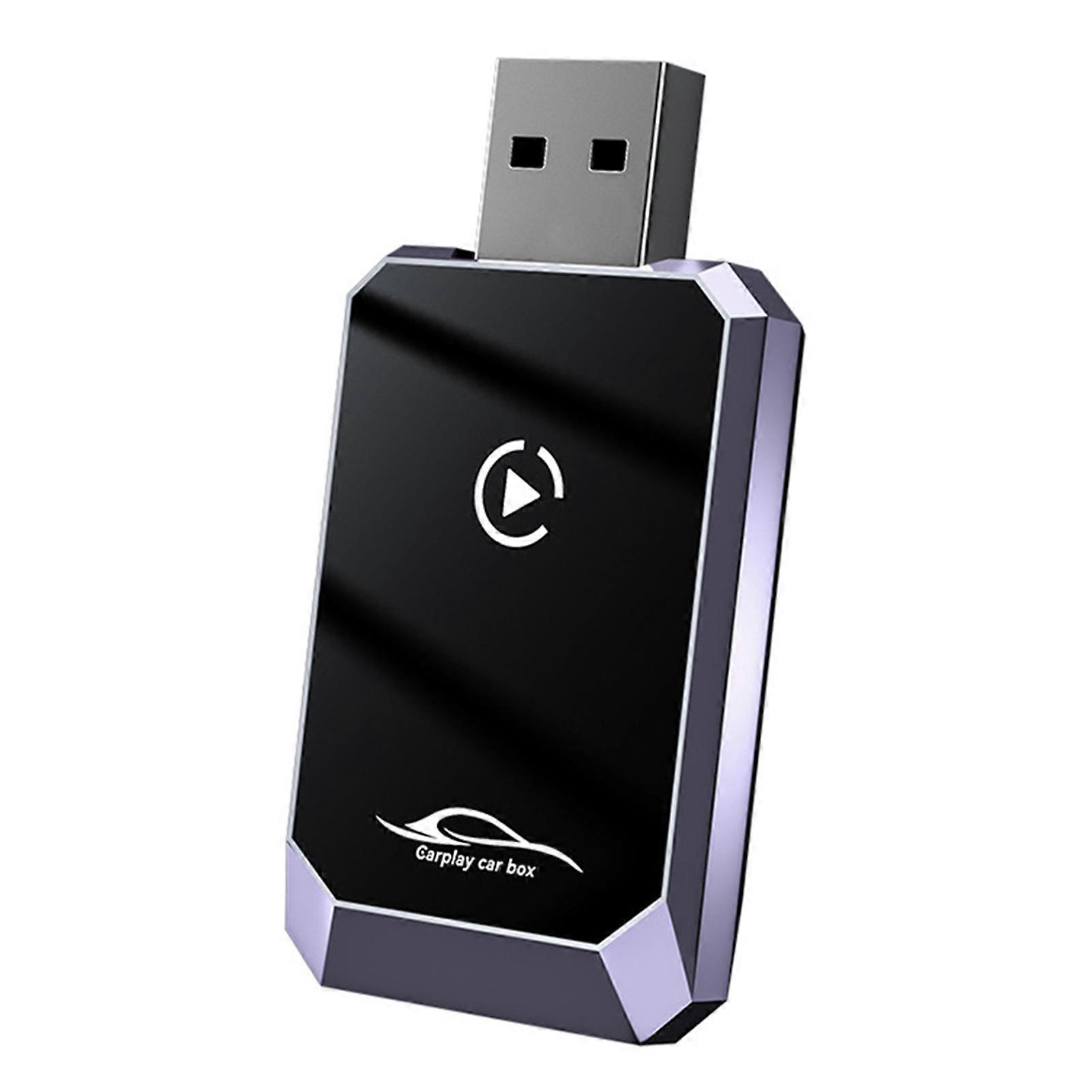 2 in 1 CarPlays Androids Auto Dongle Plug Play Installation for Car Interior