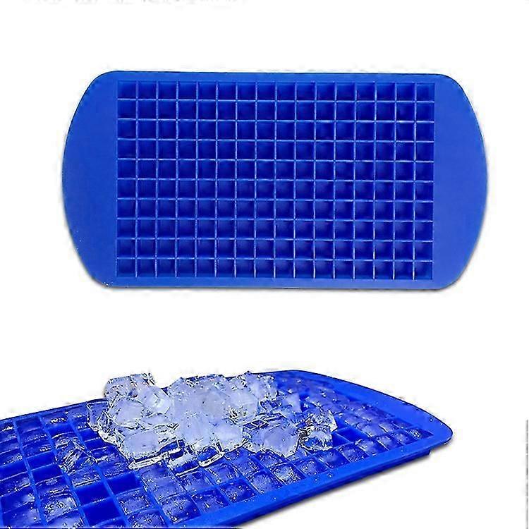 Silicone Mini Ice Cube Trays Small Ice Cube Molds BPA Free Flexible 160 Crushed Ice Cube Molds Silicone Freezing Tray