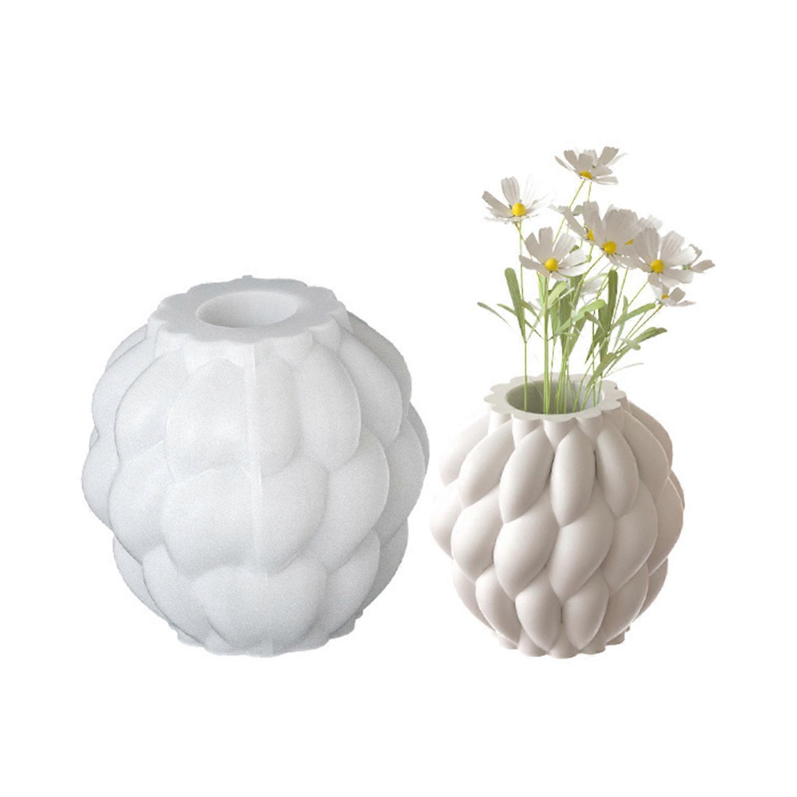 Rotating Raindrop Shape Silicone Mold Crafting Molds Hand-Making Accessories Perfect for Planter Candle Resin Projects  S