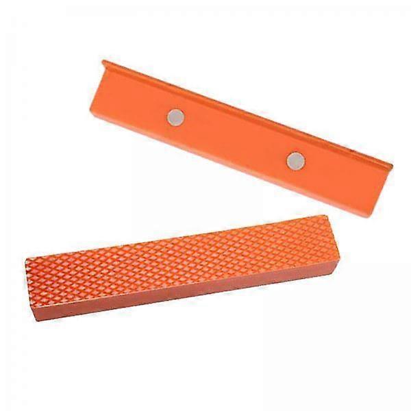 2xBench Vise Jaw Pads Vise Holder Block Tools Clamp for Table Vise Plumbing