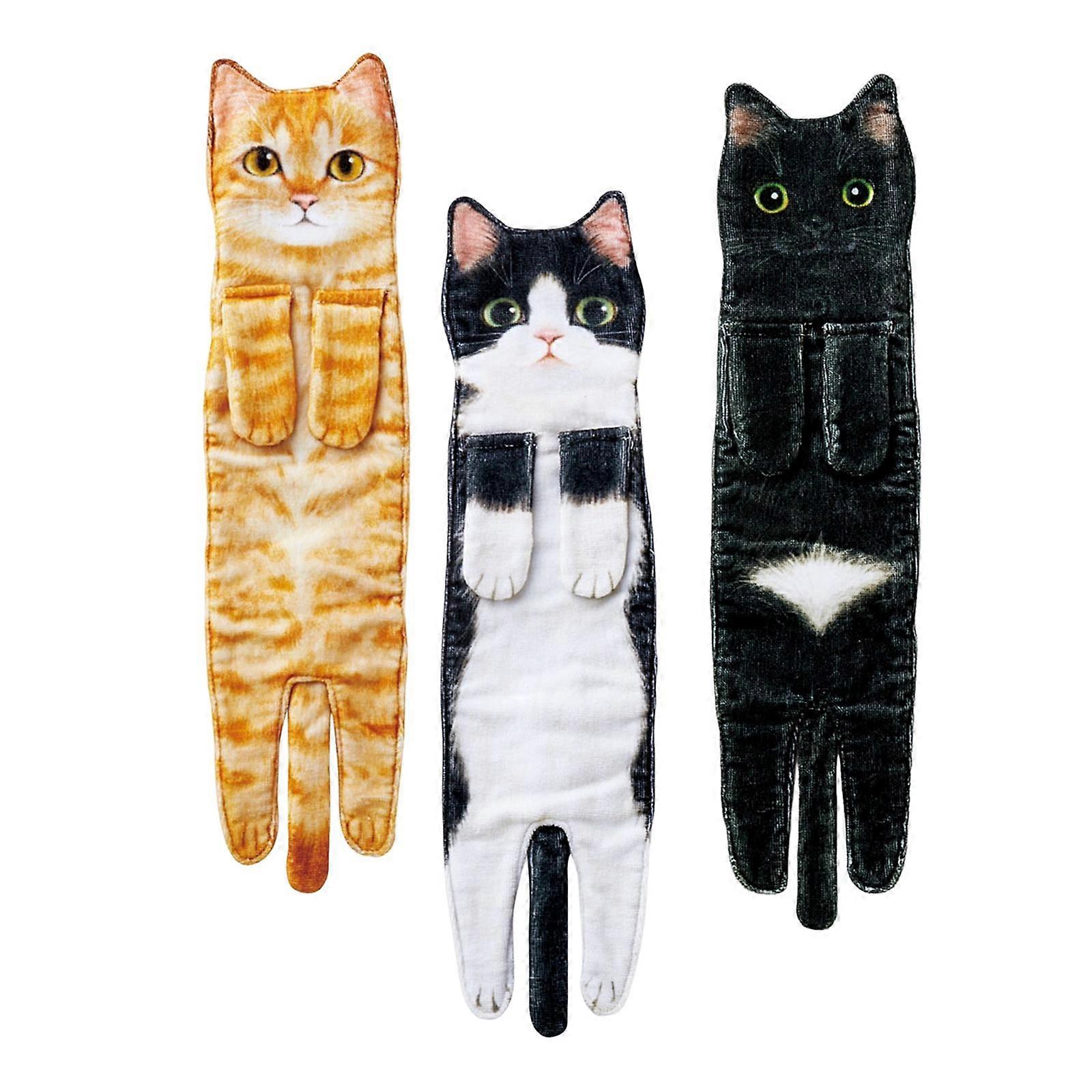 3pcs Funny Drying Absorbent Towel