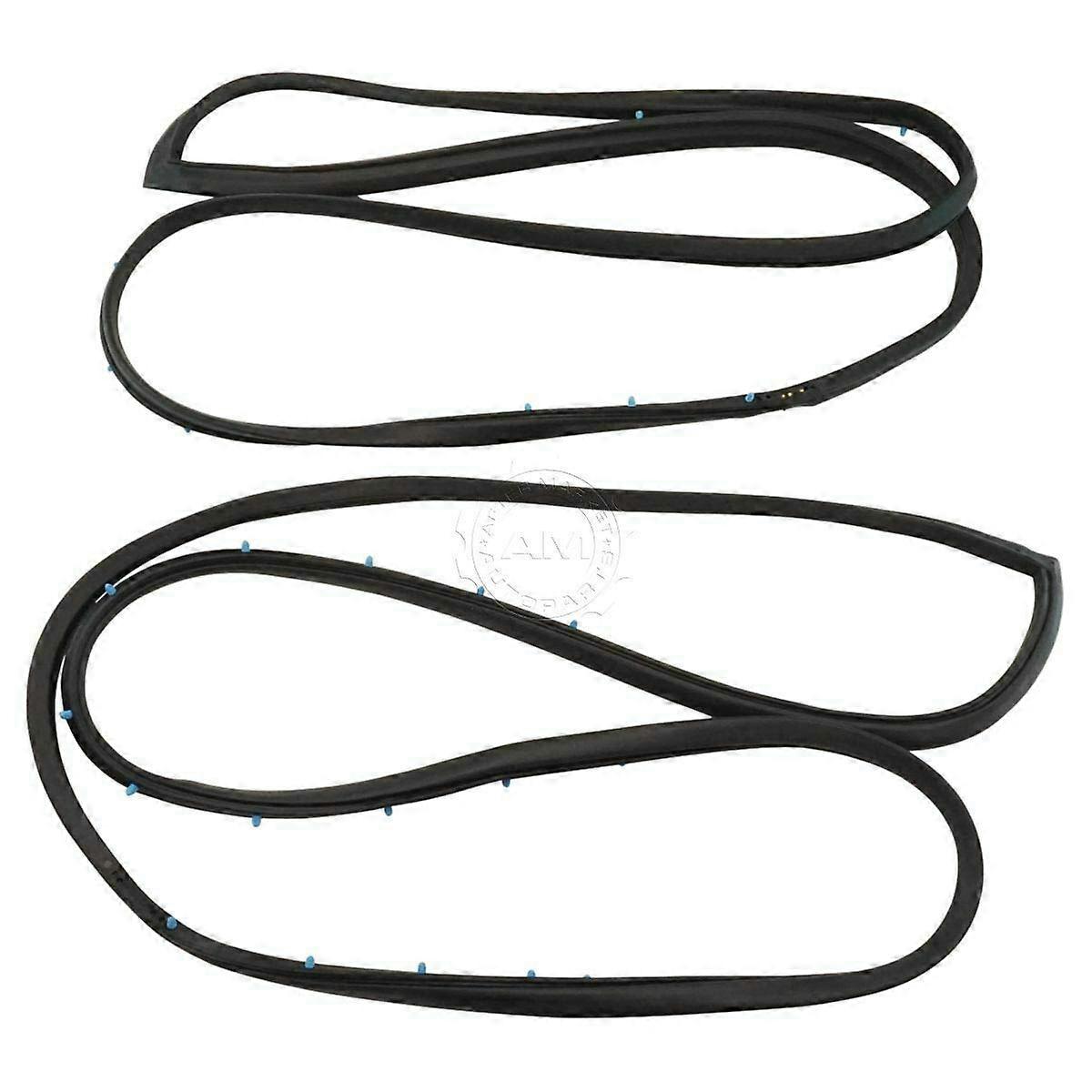 Replacement Door Seal Weatherstrip Rubber Front Pair Set Mechanics Choice for Caprice Fleetwood Safari