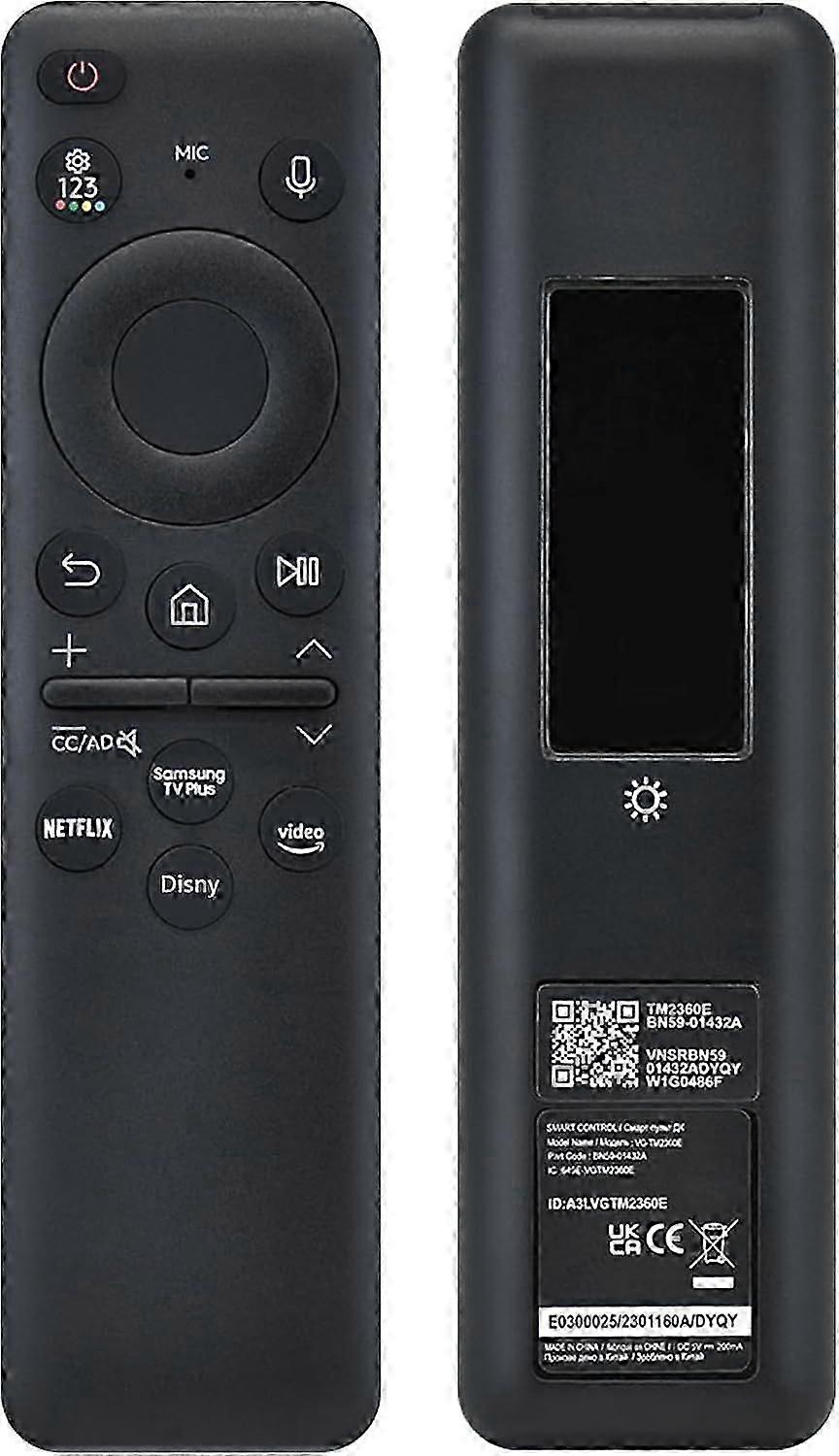 Latest Model  Original Voice Remote Control - BN59-01455A Solar Charging Remote