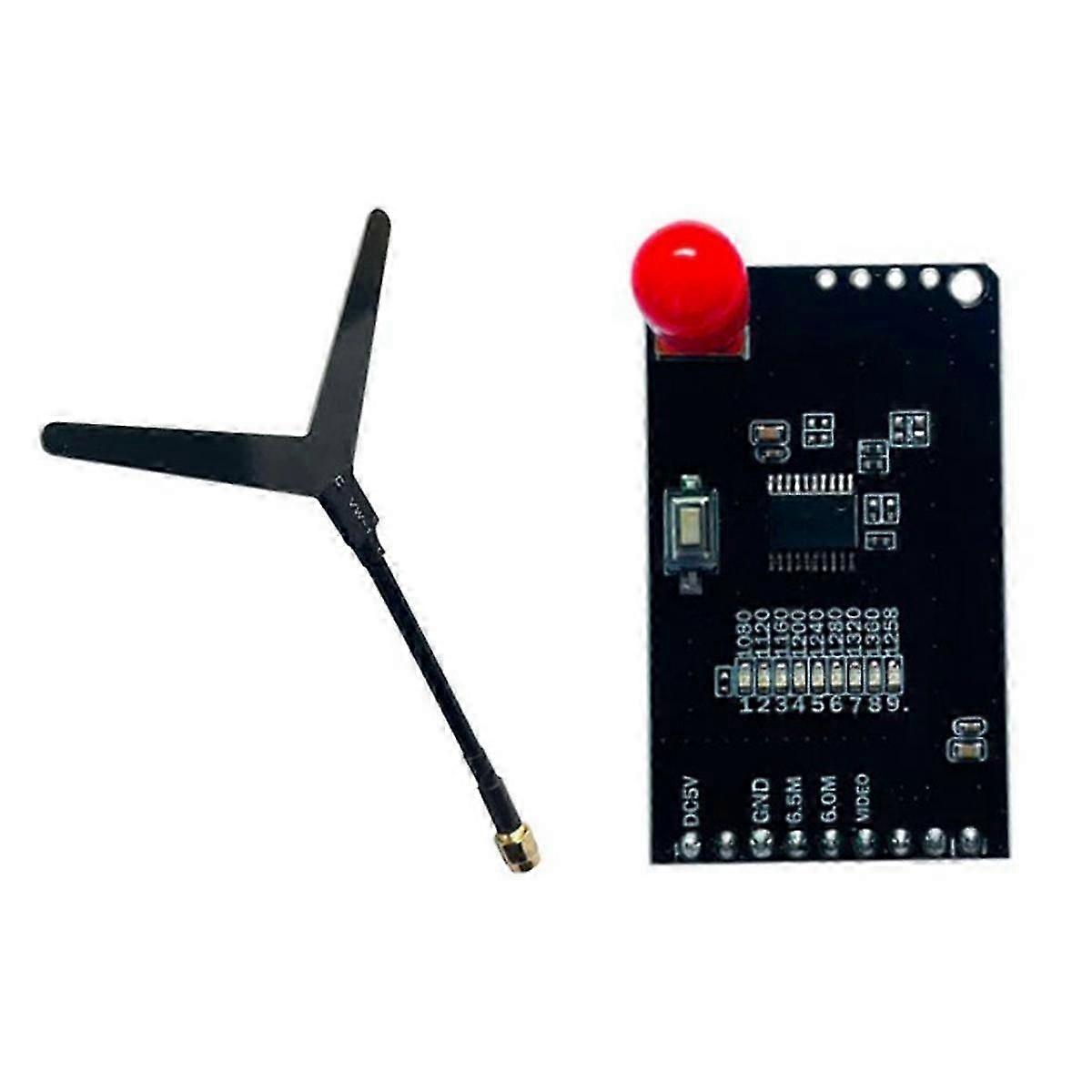 1.2GHz 1.3GHz 9CH FPV AV Receiver Long-Range for 800D Goggles Video o Transmission