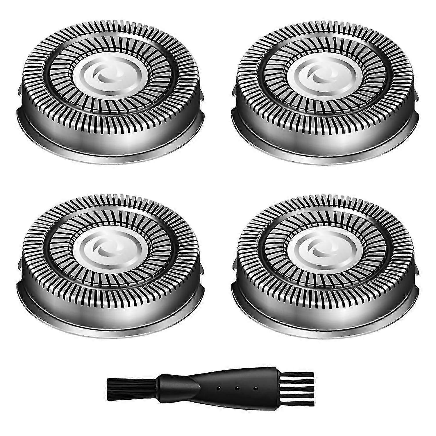 Replacement Blade for Skull Carver Pitbull Gold/Platinum/Silver Waterproof and with Brush 4-Piece Set