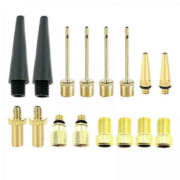 5xPresta Valve Adaptor Bike Pump Adapters Nozzle Air Set 2