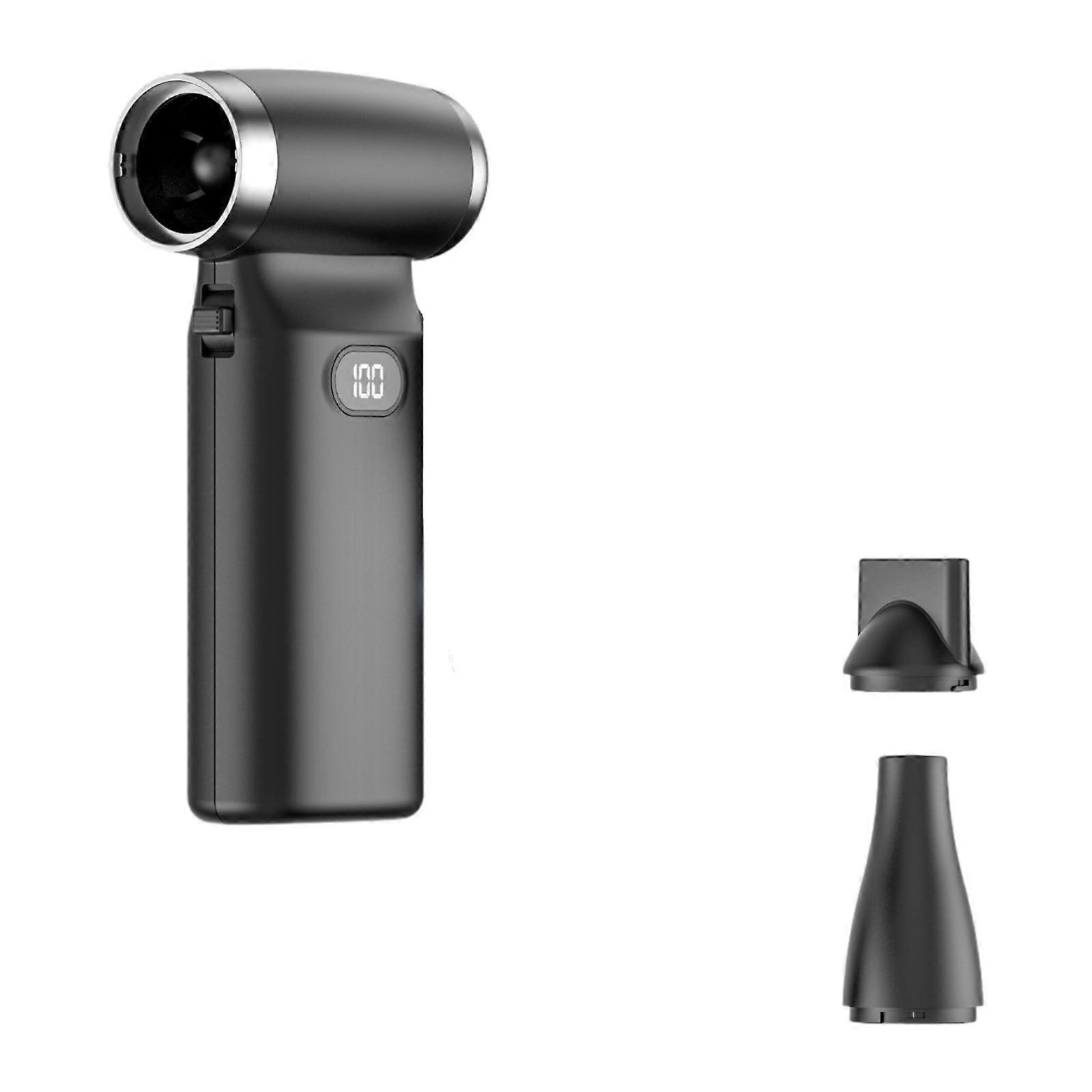 Mini Turbine Fan Powerful Air Duster Compact Dusting and Drying Rechargeable