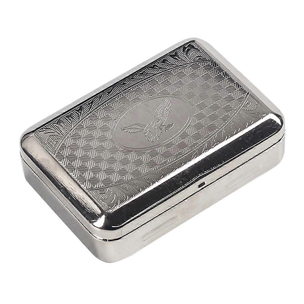 Small Cigarette for Case Container Retro Coin Medal Storage Boxes for Home Dormitory Organization Multifunction