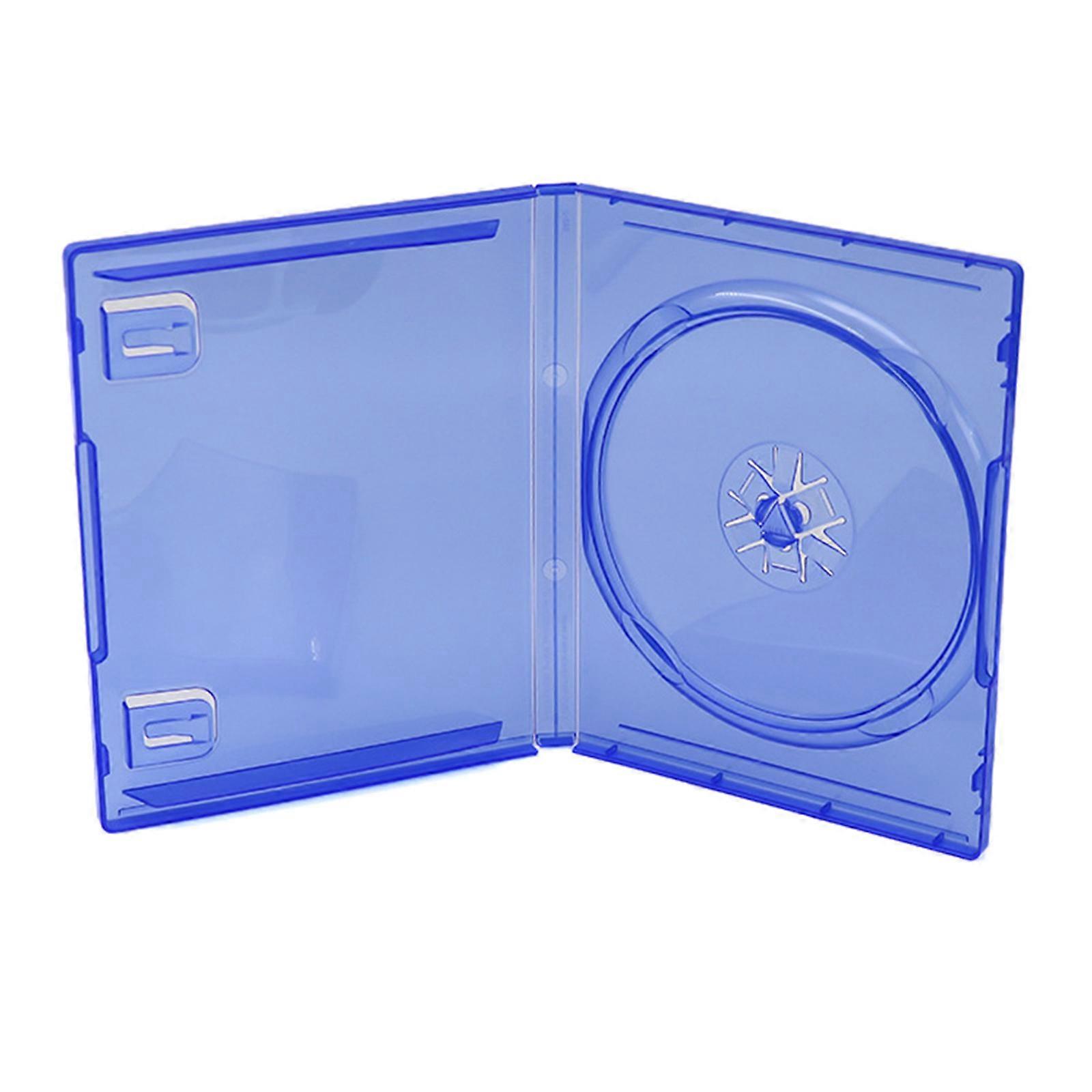 Blue CD Single Double Discs Storage Bracket Holder  Games Disk Cover for Case Discs Storage Accessories Multicolor