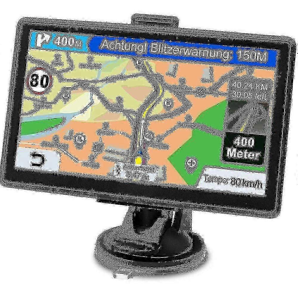 جهاز الملاحة GPS Navi للسيارة 2022 - الملاحة لشاحنة السيارة Navi 7 بوصة مجانا مدى الحياة خريطة تحديث نظام الملاحة مع كاميرا سرعة Poi وا