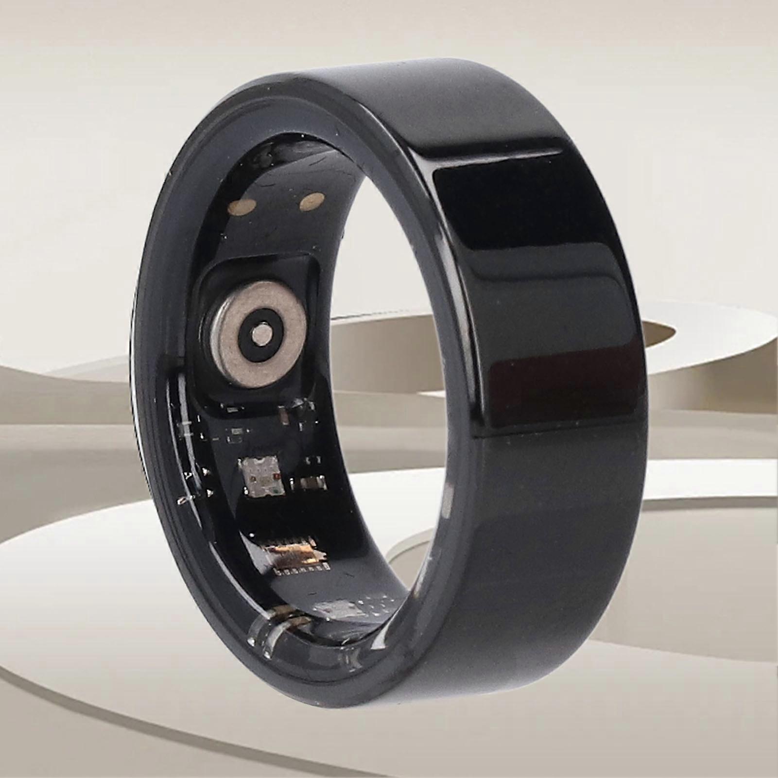 Smart Ring Step Counter APP Stainless Steel IP68 Water Resistant Lightweight Smart Fitness Tracker Ring for Daily Use 8 