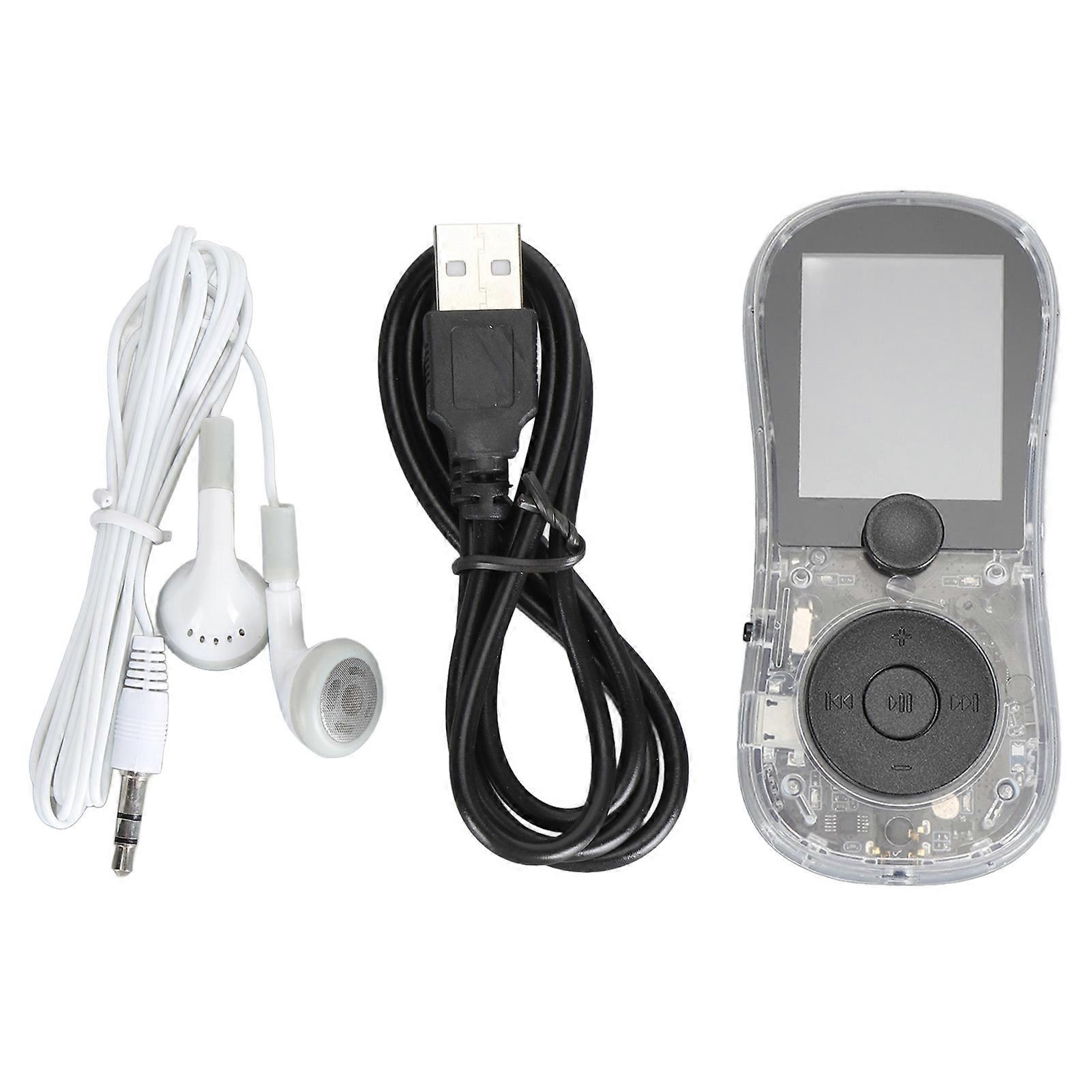 128GB MP3 MP4 Player Bluetooth 4.2, 1.77 inch Color Screen, Portable Music Player with Speaker, Video Playback and Recording