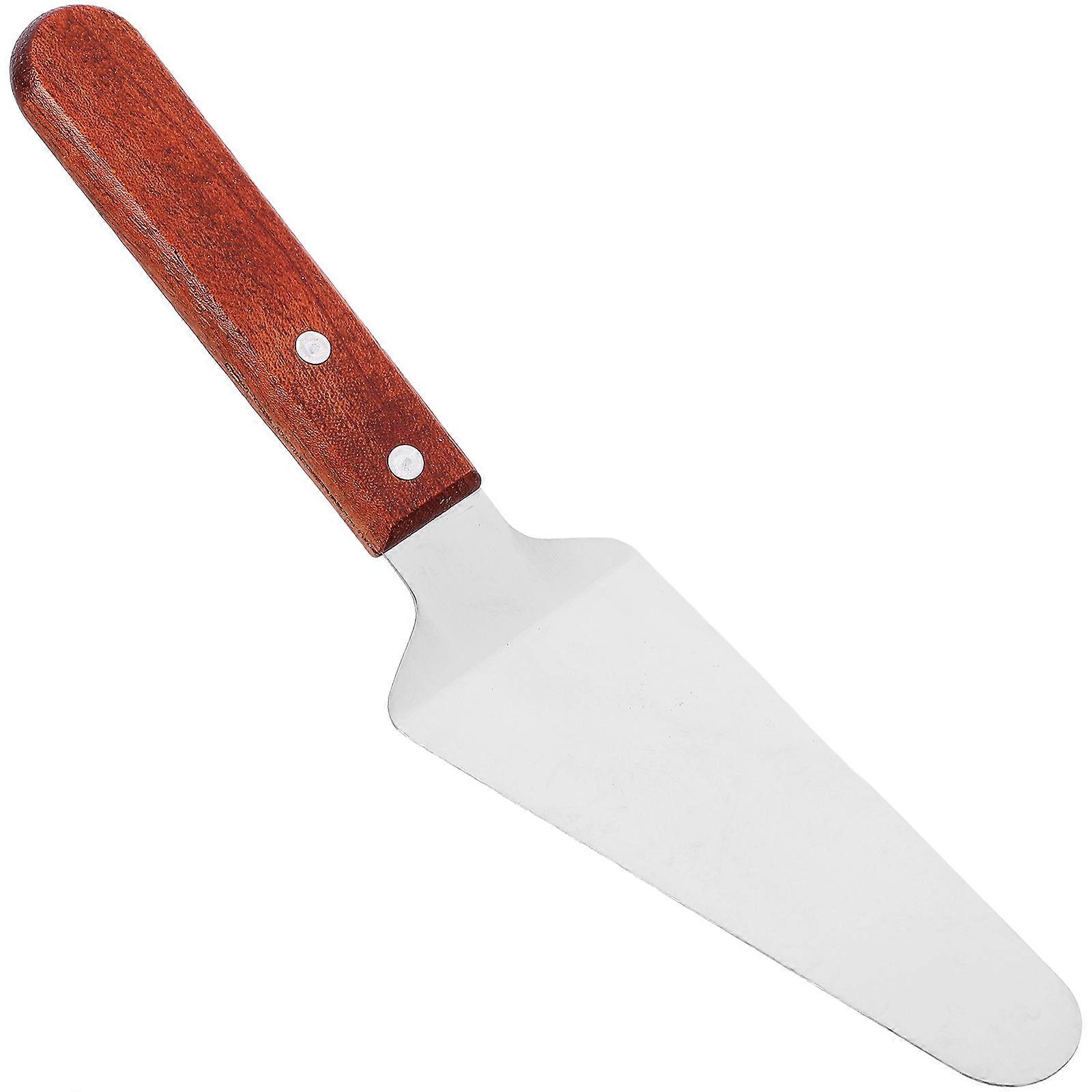 Comfortable Baking , Stainless Steel Triangle with Wood Handle