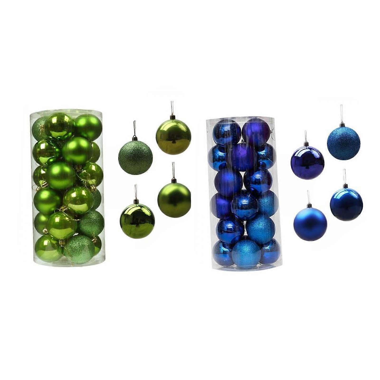 48ピースクリスマスツリーオーナメントクリスマスオーナメント