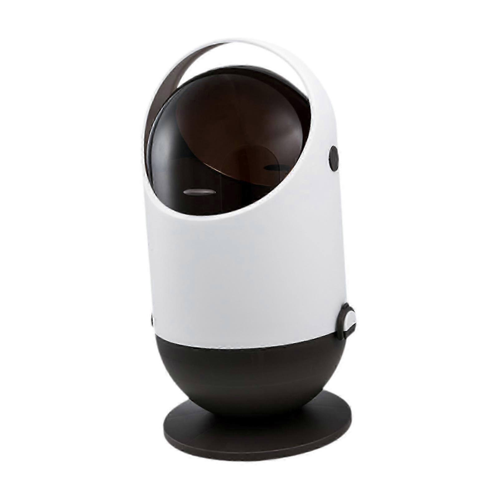 Reusable Mini Trash Bin for Desk, Bathroom, and Dorm - Gray Garbage Container