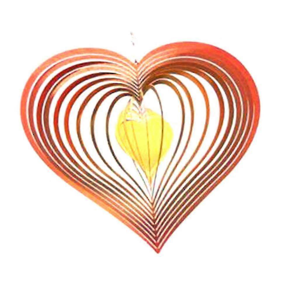 stainless steel stereo rotating metal wind chime