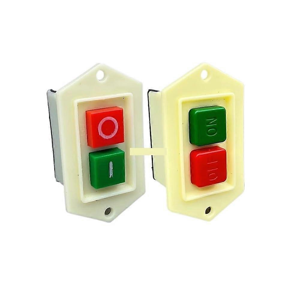 LC3-5 LC3-10 Start Stop Push Button Switch for 10A 380V Table Drill Grinder Cutting Machine Control