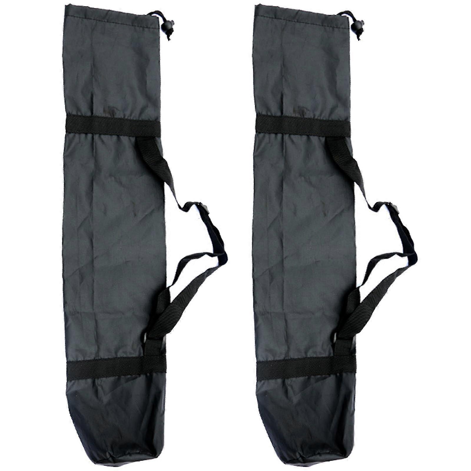 Pack of 2 Yoga Bag Large with Drawstring, 210D Oxford Fabric, 23 x 130 cm