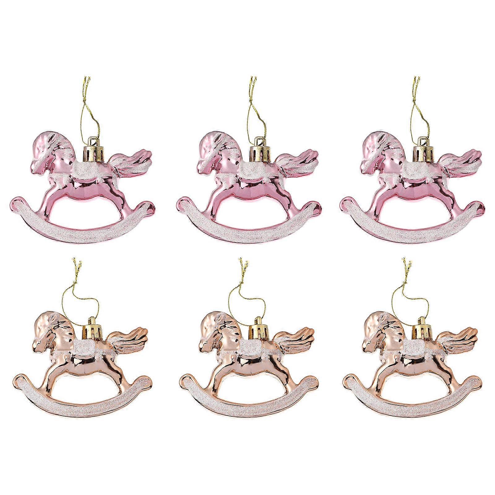 Here's a refined product description for your **6pcs Adorable Horse Hanging Ornaments**:
π **6pcs Adorable Horse Hanging Ornaments β Plastic