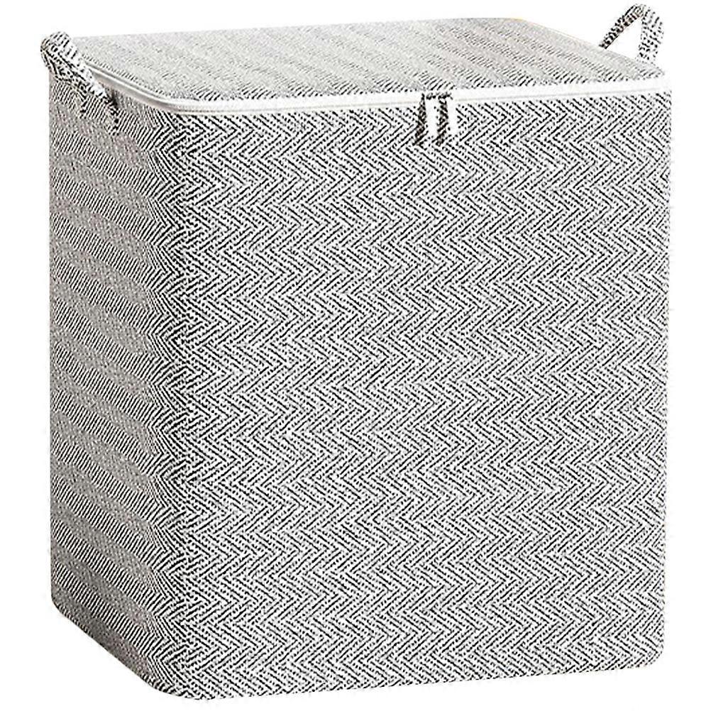 Quilt Large Storage Bag Quilt Storage Bag Moving Assistance Non-Woven Fabrics Rectangular Foldable 1Set