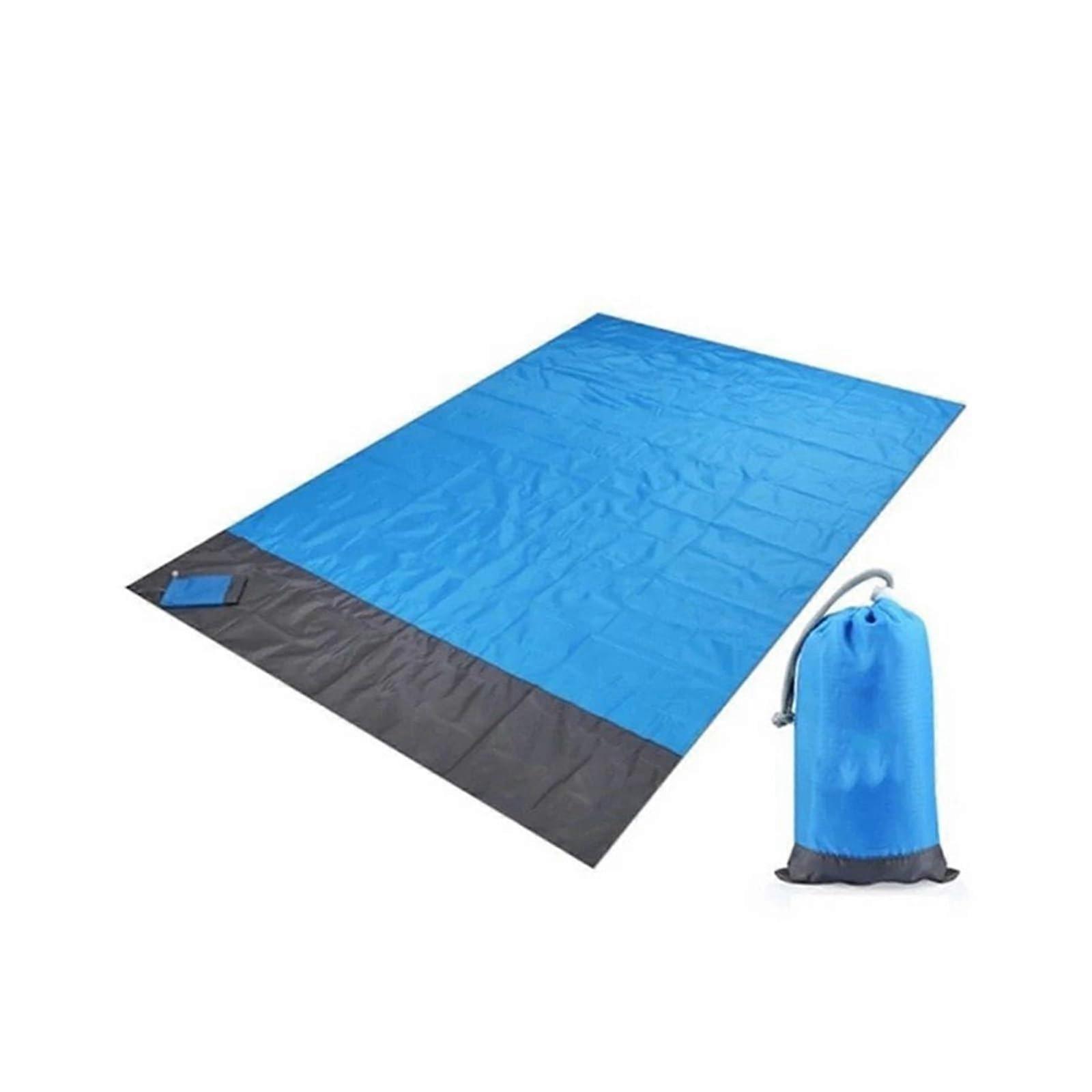Large waterproof beach blanket: picnic mat for outdoor activities