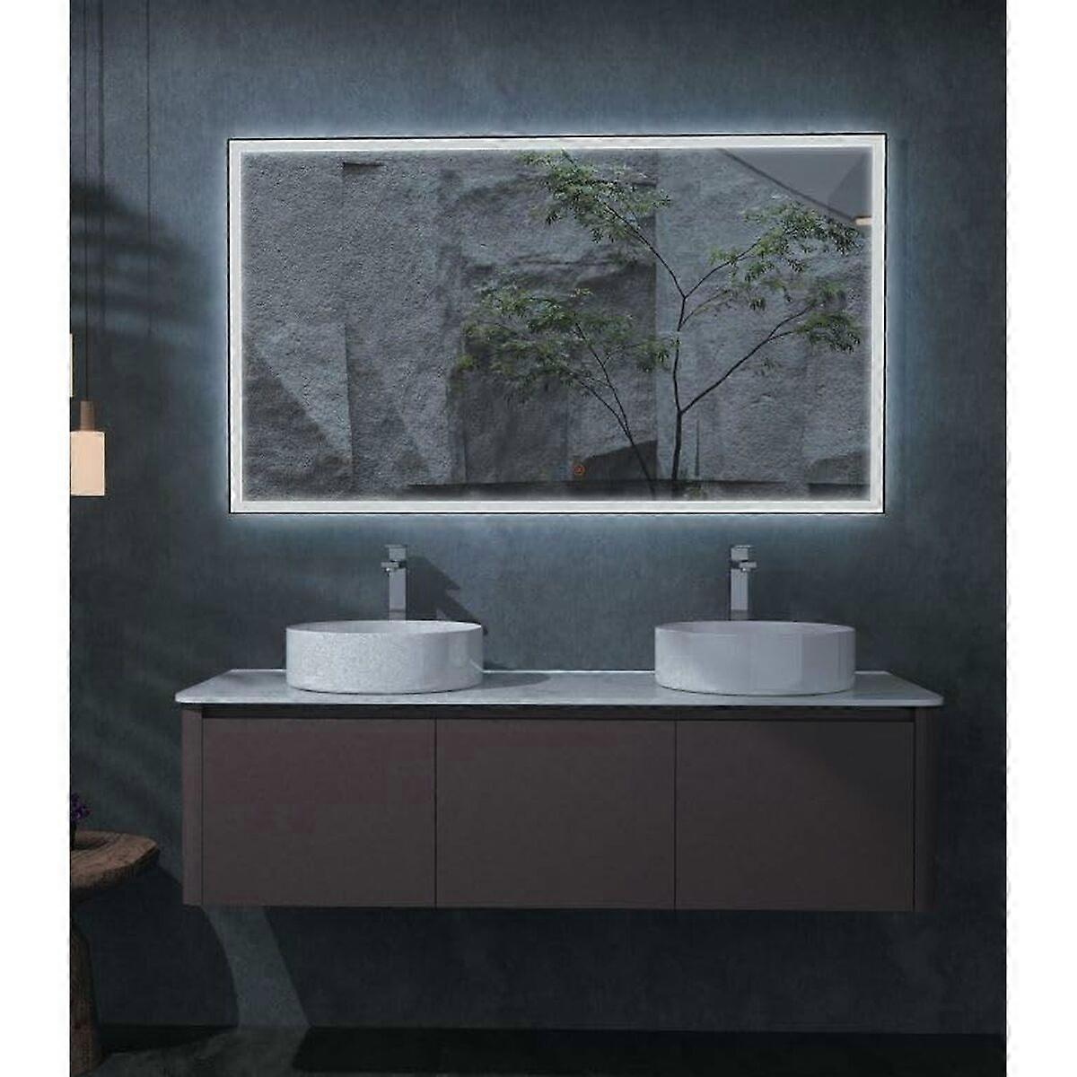 Bathroom mirror with LED light Ledimex SUIZ010-14060 140 x 60 cm
