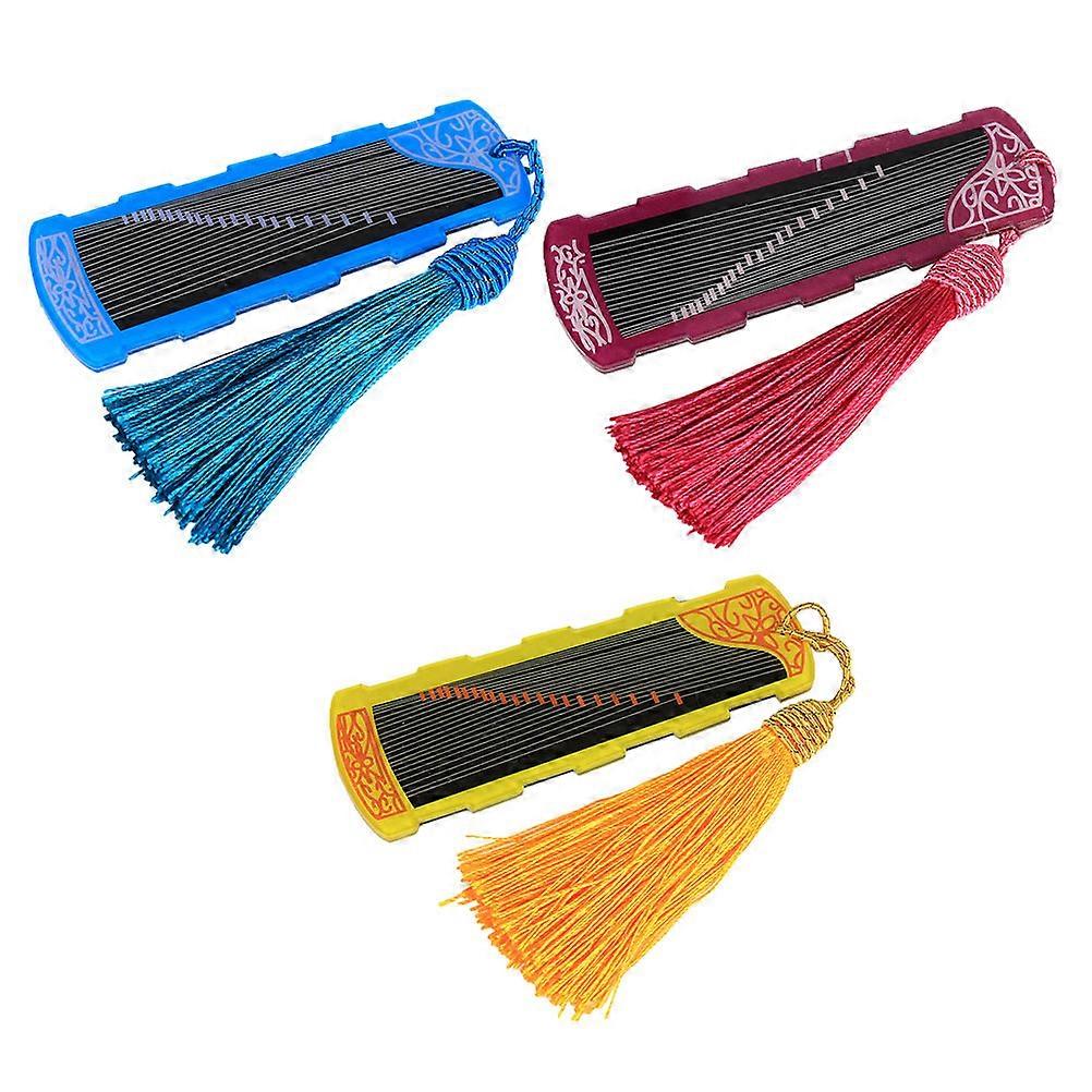 3pcs Guzheng Nail Picks Holders with Anti lost Storage Boards for Guzheng Parts in Assorted Color