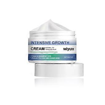3kpl Wiyun Intensive Growth Cream Scalp Massage Repair Nourish Hair Juuri Paksut Pehmeät Hiukset Pörröinen hiustenhoitovoide