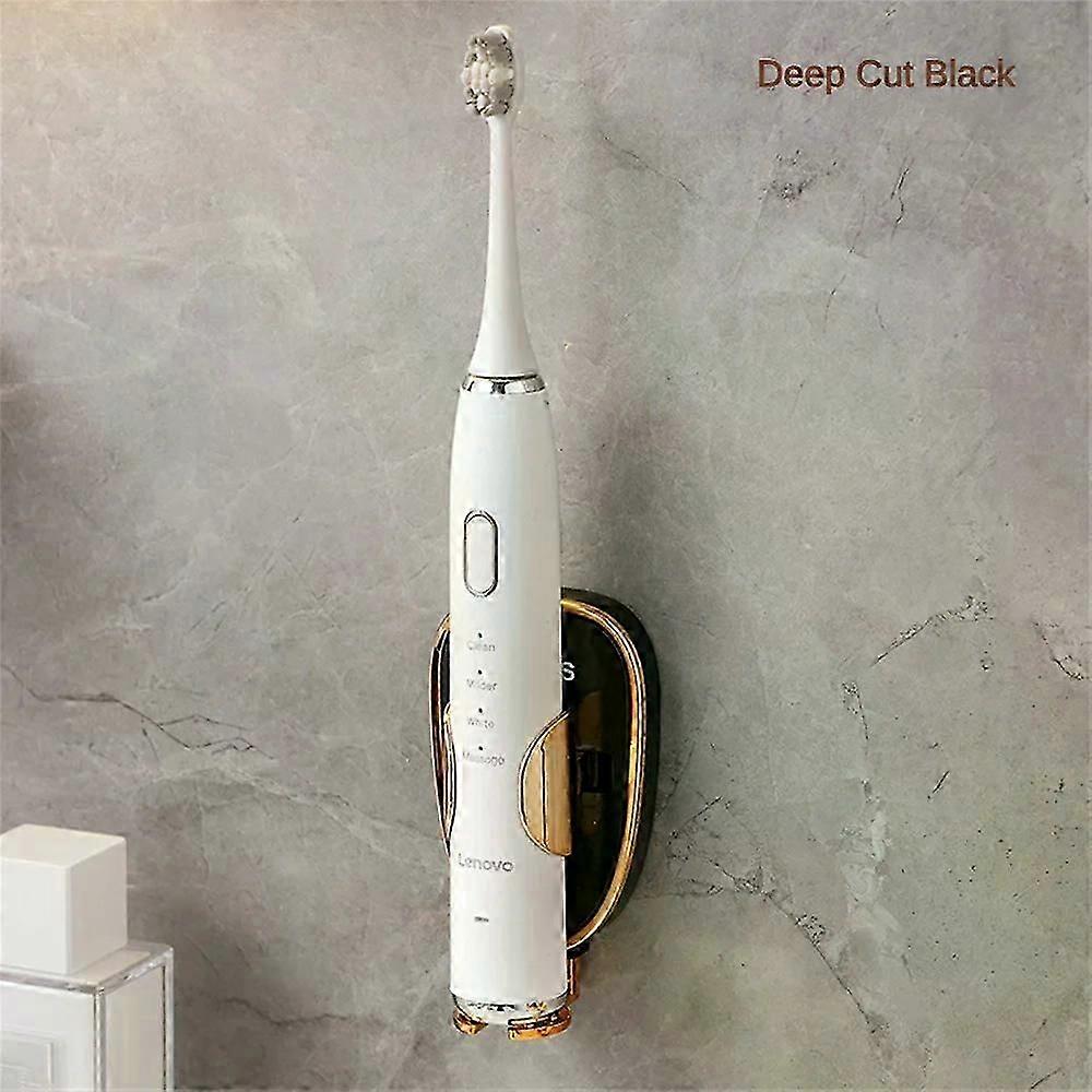 新しい壁に取り付けられた歯ブラシホルダー電動歯ブラシホルダー収納棚バスルームアクセサリーパンチフリートレースレスオーガナイザー