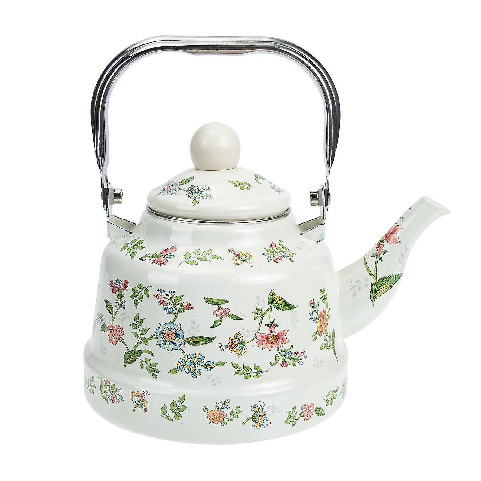 Ρετρό βραστήρα τσαγιού σμάλτο τσαγιέρα μοντέρνο σχέδιο γραφείο χρήση θερμότητας αντίσταση θερμότητας καλή θερμική αγωγιμότητα 1Pack