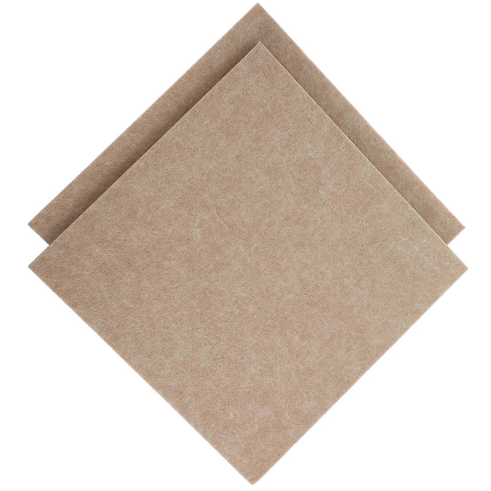 Bulletin Boards For Walls Square Felt Board Home Decor Beige 30.00X30.00CM Memo Storage 2Pcs