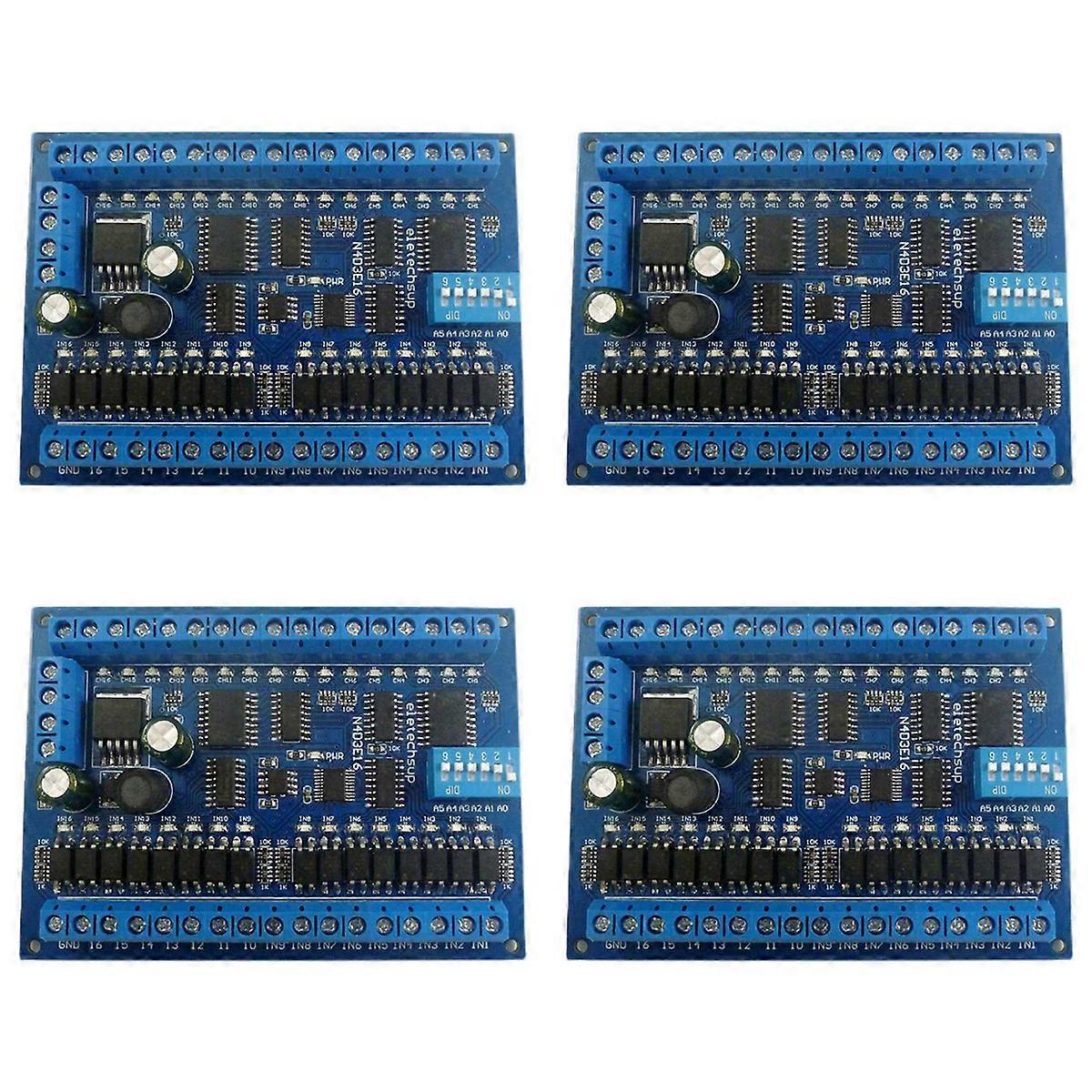 DC 12V 24V 16 Input 16 Output Modbus RTU Module, Only Board