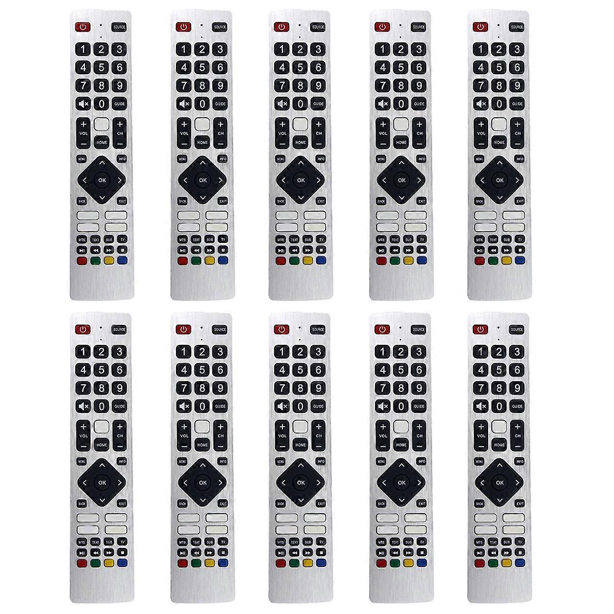10X RMC0133 Remote Control Replace for TV Remote Control Free Setup