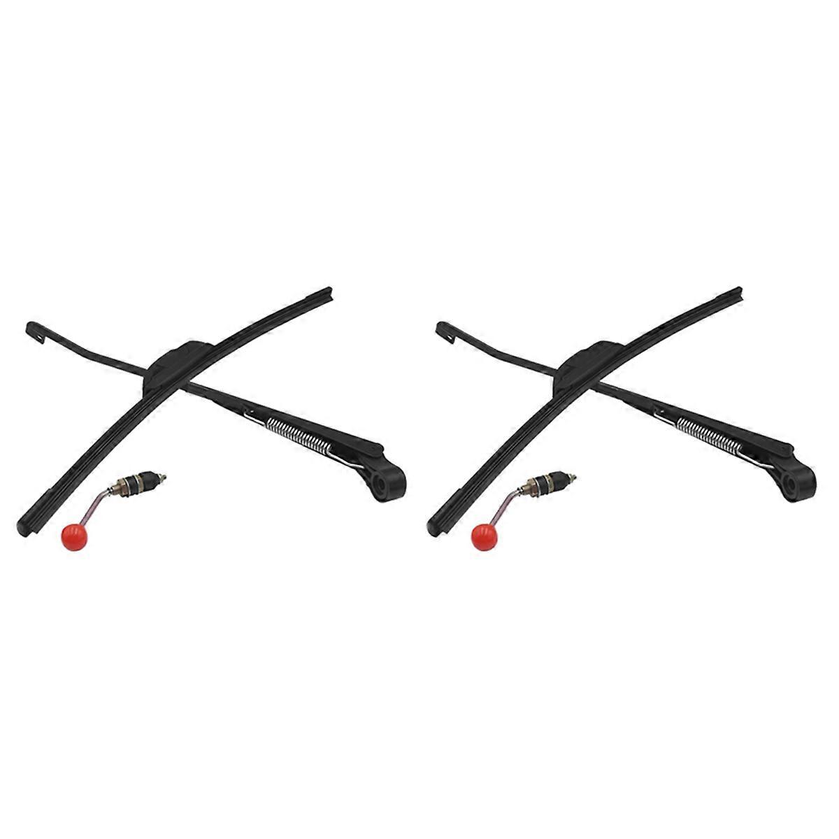 350X400MM Manual UTV Windshield Wiper 15.7 Inch Wiper Kit