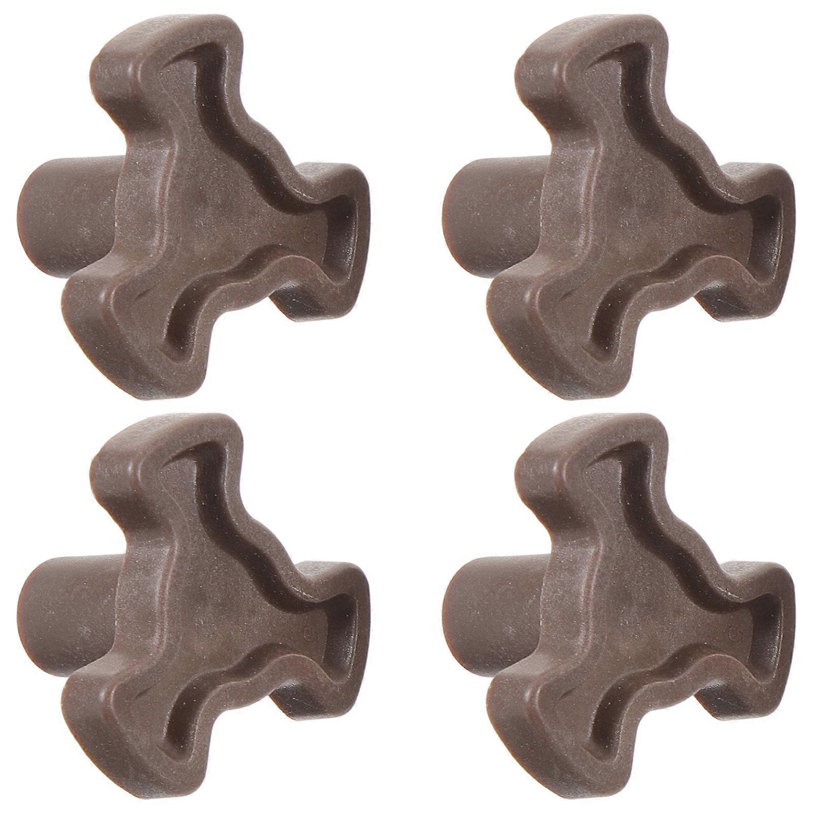 Mikroaaltouunin levysoittimen liitin Yleinen mikroaaltouunin ohjaimen tukiliitin 3,20X3,20X2,20CM 4kpl