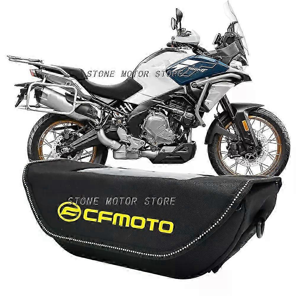 Fit For CFMOTO 700MT 700 MT 700mt 700 mt 2025 New Handlebar bag waterproof Motorcycle handlebar travel navigation bag-D