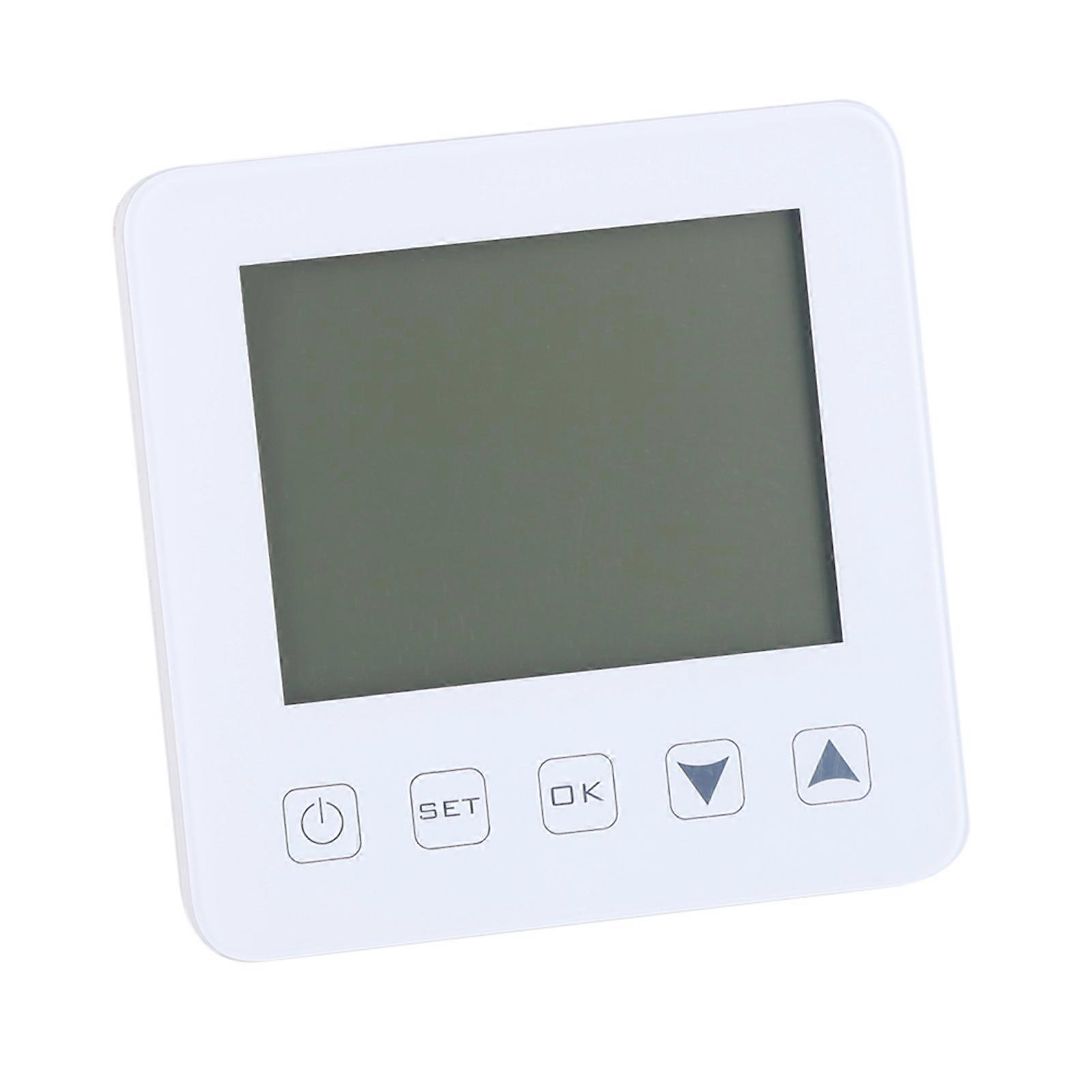 16A Programmable LCD Screen Electric Heating Thermostat Room Temperature Controller