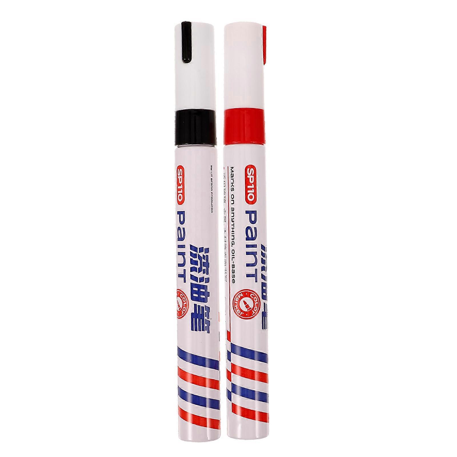 Monument Skrivepenn Fade-Resistent Touch-Up Maling Gravstein Vedlikehold 2 stk