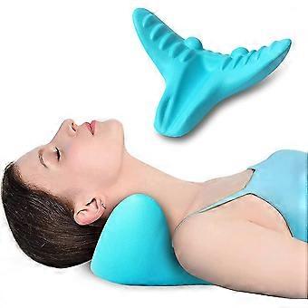 Neck and Shoulder Relaxer, Cervical Traction Device Neck Stretcher Cervical Traction for TMJ Pain Relief Chiropractic