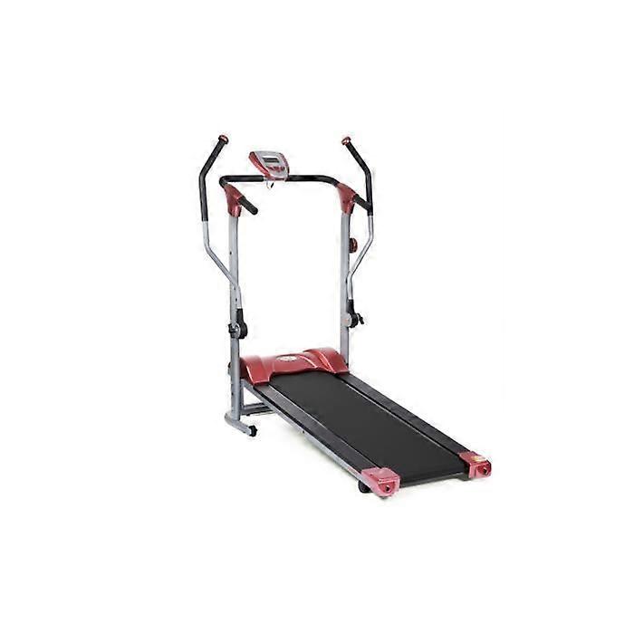 Tapis de course 2 en 1 - O'Fitness - Compteur 5 fonctions - Écran LCD - 8 niveaux de résistance - Pliable
