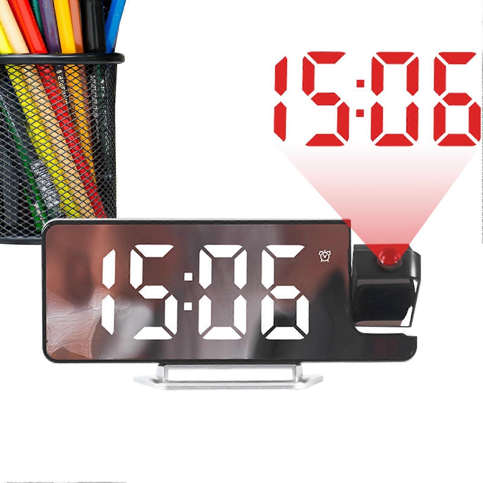 Projection Alarm Clock With Ceiling Projection Automatic Brightness Adjustment