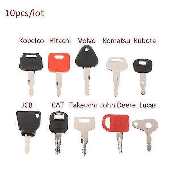 10 Key Master Key Set for Digger