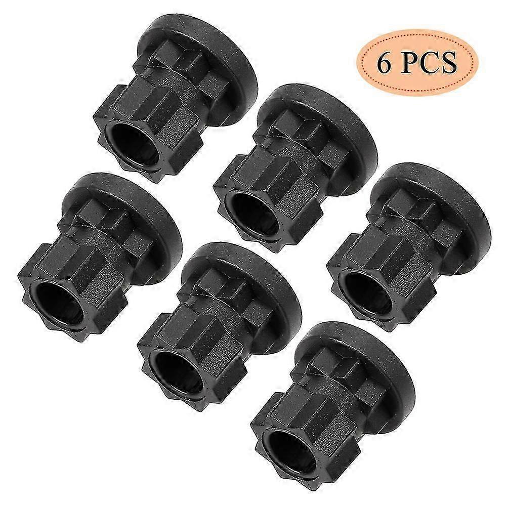 6Pcs Ram Mount Track Mounting Base Track Gear Adapter Kayak Track Mount for Kayak Boat Angler Fishing Rod